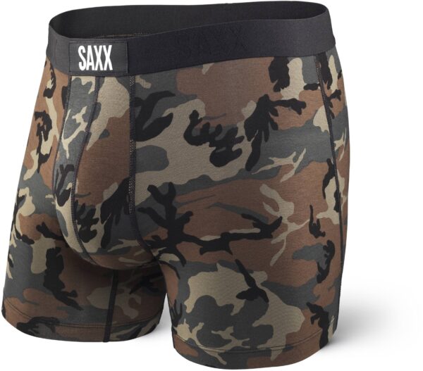 Saxx Vibe Boxer Woodland camo S
